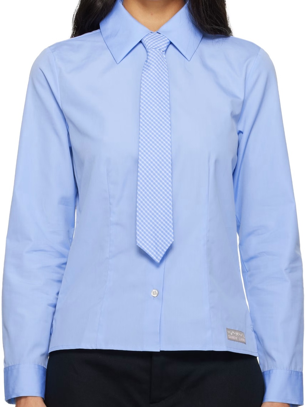 New! Sandy Liang Levi Button-Up Shirt